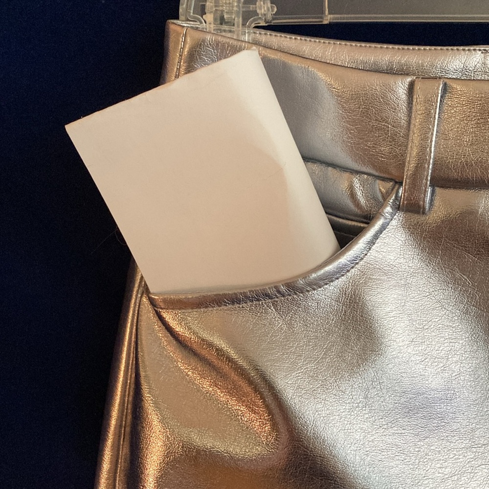 House of Harlow 1960 Silver Midi Skirt - Picture 4 of 4